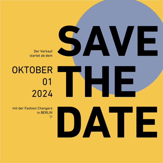 Save the date ! Pappe.Fichte.Fertig. auf der Fashion Changers